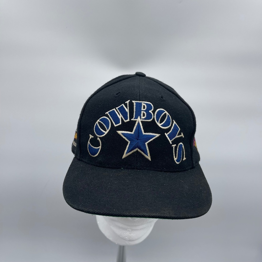 Annco NFL Dallas Cowboys Super Bowl Champions Multi Patch Vintage Snapback Hat - Picture 5 of 10